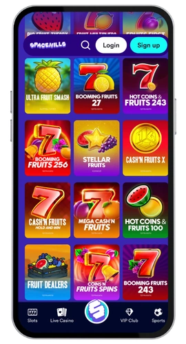 Space Hills casino anwendung