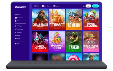 Space Hills casino apk